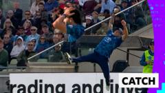 Carse’s ‘superb’ one-handed catch shocks bowler Mahmood