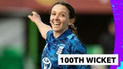 Cross dismisses Alleyne to take 100th ODI wicket