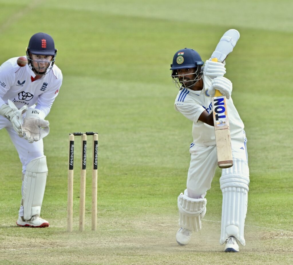 Rahul, Abhimanyu hit fifties as India A extend lead; Tongue hobbles off