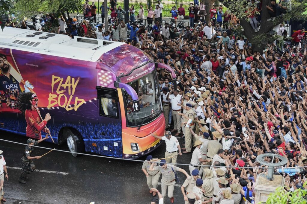 Police file FIR against RCB after deaths of 11 fans