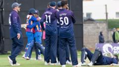 Nepal beat Scotland in final-ball thriller