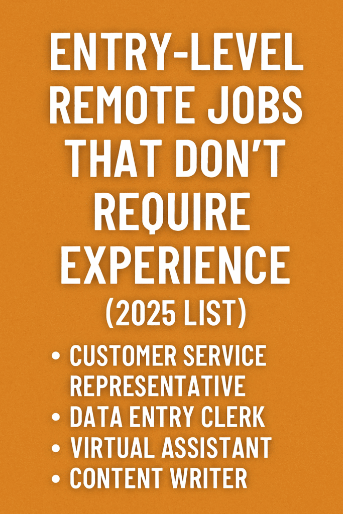 17 Surprising Remote Jobs Hiring Now – No Experience Needed! (2025)